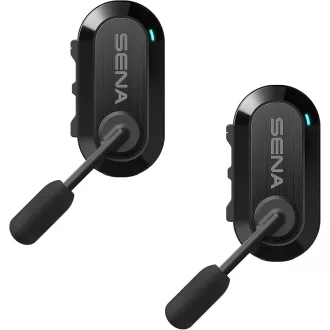   Sena BiKom 20 Outdoor Mesh Comunicator 20g Ușor, Pachet dublu, Negru