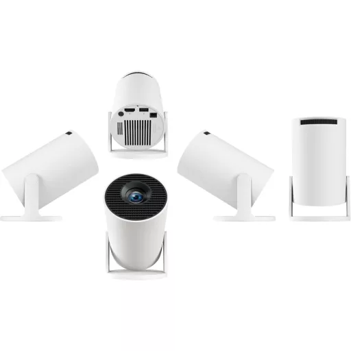 niuniutab 4K 1080P hordozható mini projektor WiFi 6 Bluetooth 5.0 automatikus képkorrekció