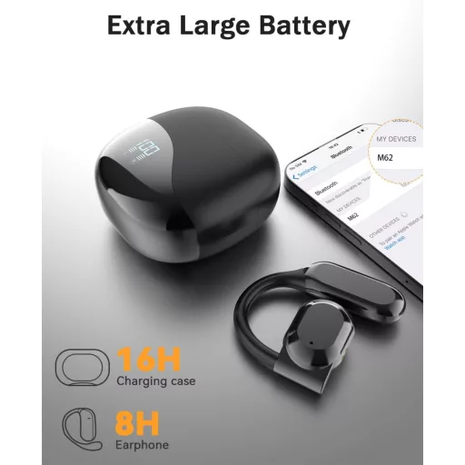ANSTEN Căști de traducere în timp real, 134 de limbi, traducere Bluetooth