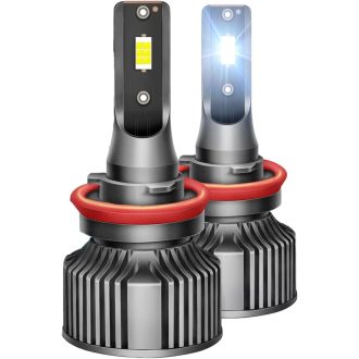   RATSTONE H8 LED žiarovka 330 % svietivosť 6000K biele svetlo do auta 2 ks