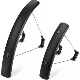   Apărătoare de noroi KONG MING CAR MTB pentru biciclete cu roți de 24-29 inch, aluminiu și plastic, montare rapidă.