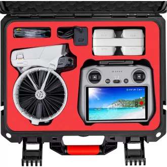   STARTRC PHOTO DJI Flip vízálló kemény táska 7 akkuhoz, távirányítóhoz