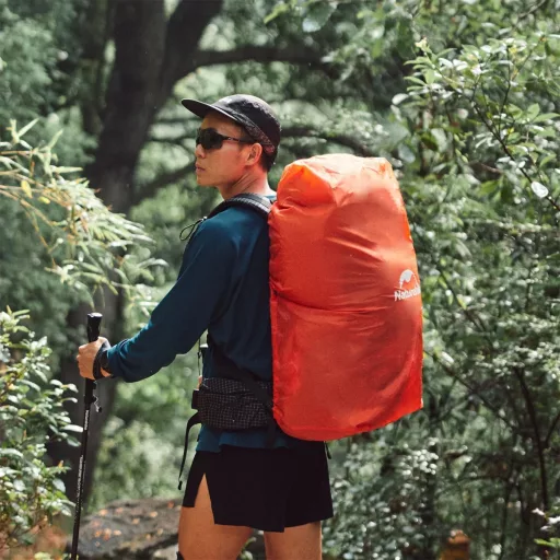 Naturehike vízálló hátizsák esővédő nylon ponyva túrázáshoz