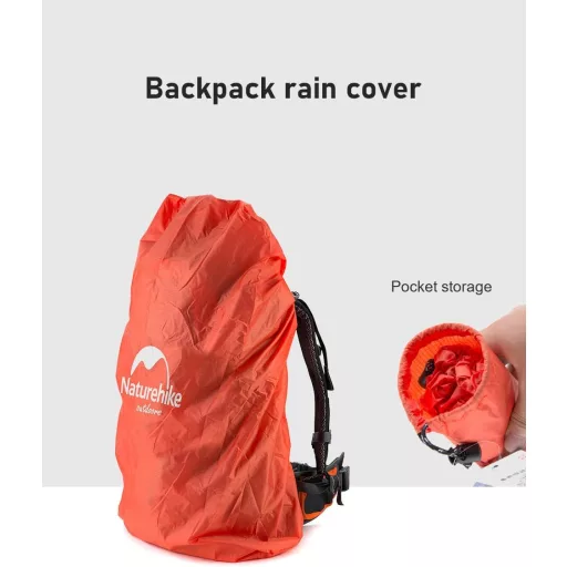 Naturehike vízálló hátizsák esővédő nylon ponyva túrázáshoz