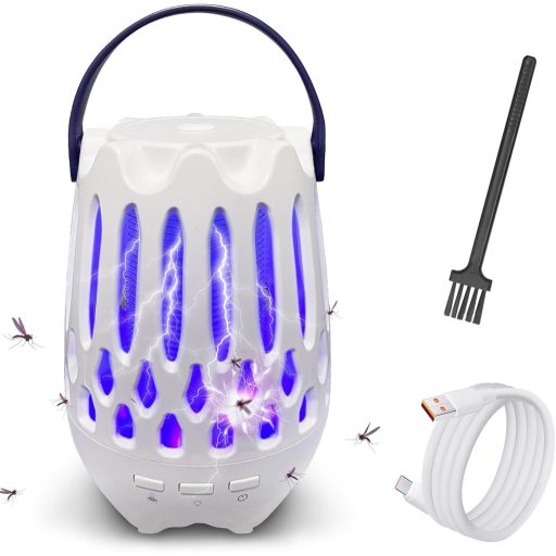 Oneshlee 1200V elektromos szúnyogcsapda UV lámpa 30m² fekete