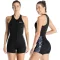 X-mAnTA 2mm Neoprén Női Rövid Wetsuit Elöl Zippes Búvárkodáshoz Szörfözéshez