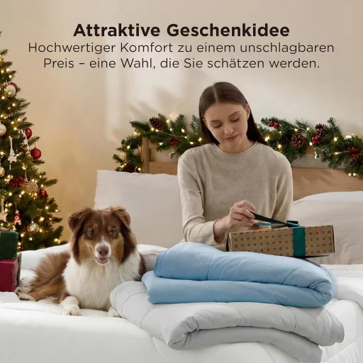 BEDSURE Hűtő Paplan 220x200 cm Légáteresztő Könnyű Izzadásmentes Kék