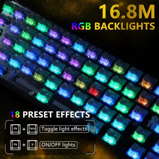ATTACK SHARK X65 HE Mágneses Kapcsolós Gamer Billentyűzet, 65% Kompakt, 8000 Hz Mintavételezés, 0.01 mm RT Precizitás, PBT Billentyűk, RGB H