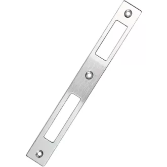   Duronge rozsdamentes acél ajtózár biztosító lemez 172x22mm