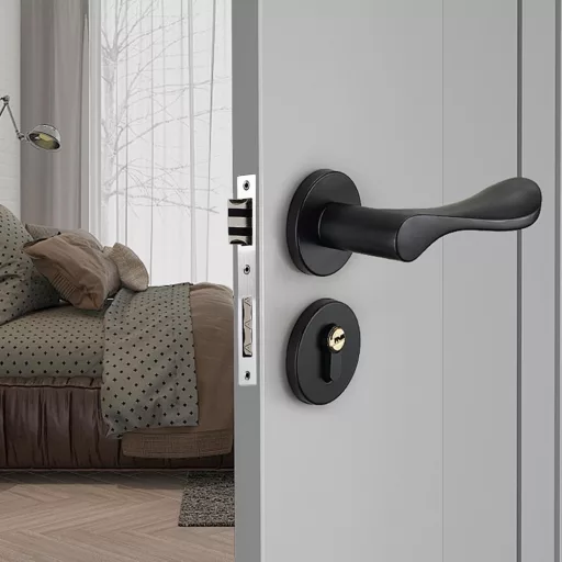Duronge rozsdamentes acél ajtózár biztosító lemez 172x22mm