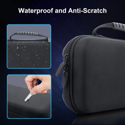 Geantă de transport Gamorek pentru Nintendo Switch 2 cu spațiu de stocare pentru 24 de jocuri și compartimente pentru accesorii