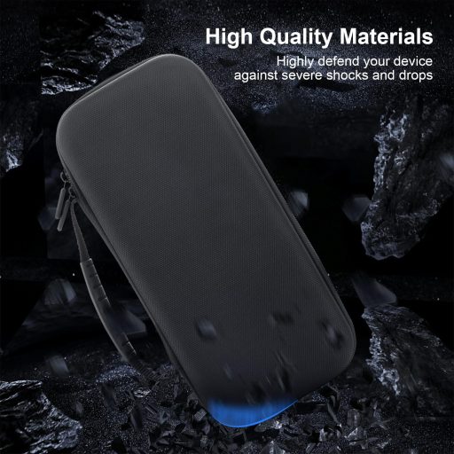 Geantă de transport Gamorek pentru Nintendo Switch 2 cu spațiu de stocare pentru 24 de jocuri și compartimente pentru accesorii