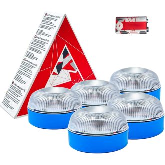   MAGIC SELECT 5x Výstražné svetlo V16 s magnetickou základňou pre autá a motocykle