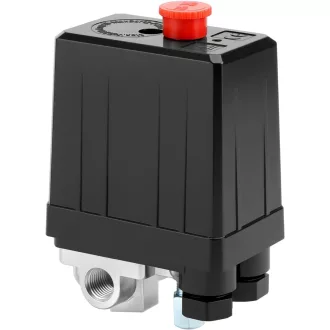 QWORK 4-utas nyomáskapcsoló 220V légkompresszorhoz