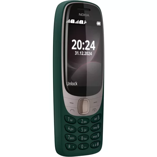 Nokia 6310 2024 Zöld Mobiltelefon Klasszikus Retro Telefon
