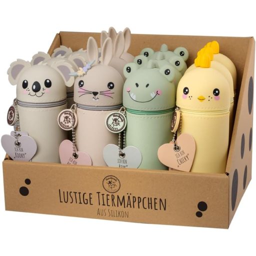 Penar siliconat Lulubug cu model Koala - Etui școlar pentru copii