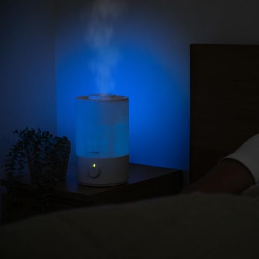 Cecotec Breezecare 2500 Light párásító 2,5L tartály, 250ml/h, LED világítás, 30m² lefedettség