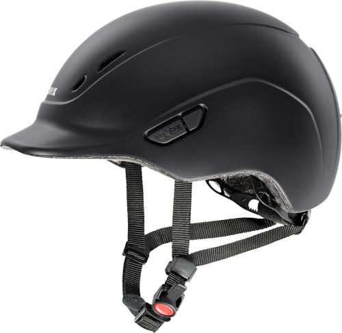 Uvex Kidoxx Könnyű Gyermek Lovaglósisak - Állítható Méret 49-54 cm 3XS-XS - Optimális Szellőzés - Matt Fekete