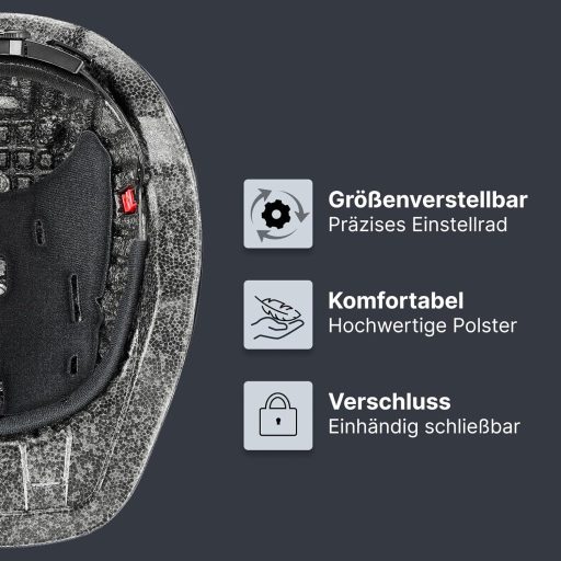 Uvex Kidoxx Cască de călărie ușoară pentru copii - Mărime ajustabilă 49-54 cm 3XS-XS - Ventilație optimă - Negru Mat