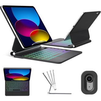   FOGARI iPad A16 11" tipkovnica s touchpadom, magnetsko pričvršćivanje, 7 boja pozadinskog osvjetljenja