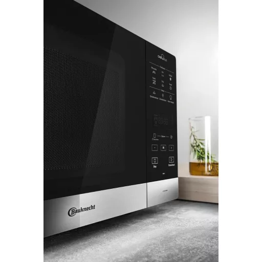 Cuptor cu microunde Bauknecht MWA 49 SL 25L cu funcție de gătire la abur, sistem 3D și AutoClean