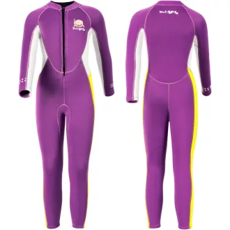   X-mAnTA 2.5mm Gyerek Wetsuit Elöl Cipzárral Termál Úszóruha Fiúknak Lányoknak