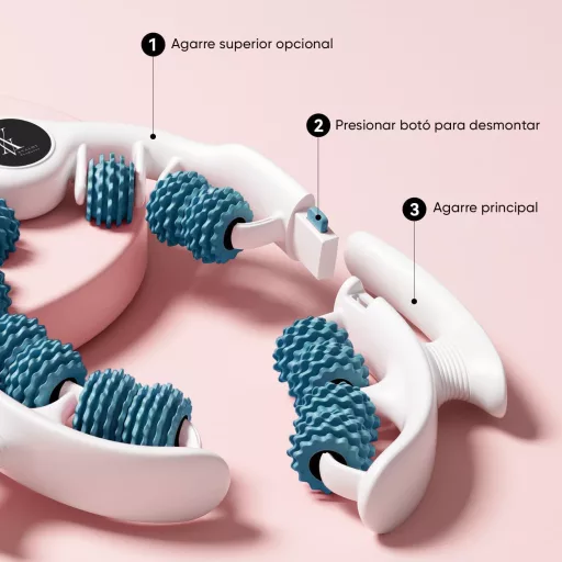 XVALOT Anti-Cellulite Masszírozó Kék - Lábak, Fenék, Karok, Hasra