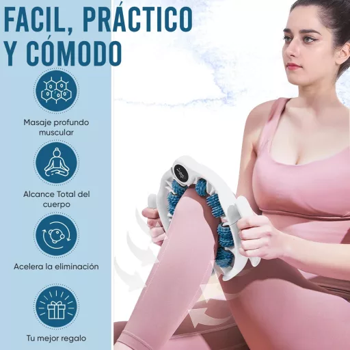 XVALOT Anti-Cellulite Masszírozó Kék - Lábak, Fenék, Karok, Hasra