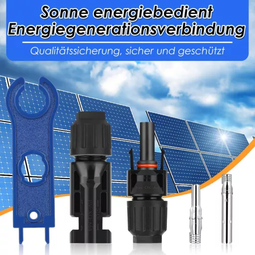 Selizo 14 Pár Napelem Csatlakozó IP67 Hím/Nő 2.5-6mm² Fotovoltaikus Kábel Dugó