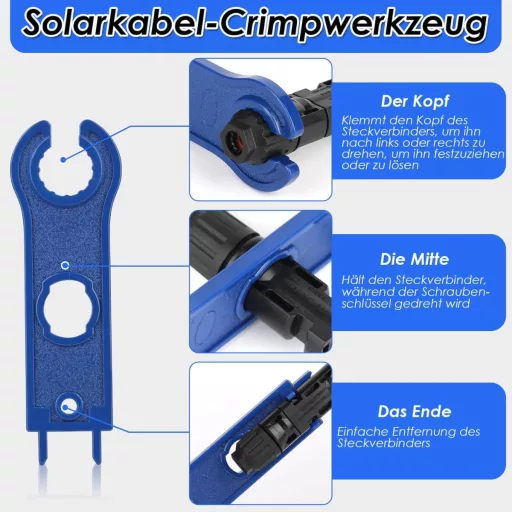 Selizo 14 Pár Napelem Csatlakozó IP67 Hím/Nő 2.5-6mm² Fotovoltaikus Kábel Dugó