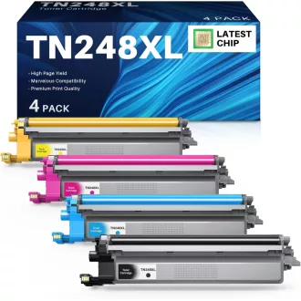   INK4U TN248XL Toner Brother nyomtatóhoz - 4 szín csomag HL-L3240CDW DCP-L3515CDW