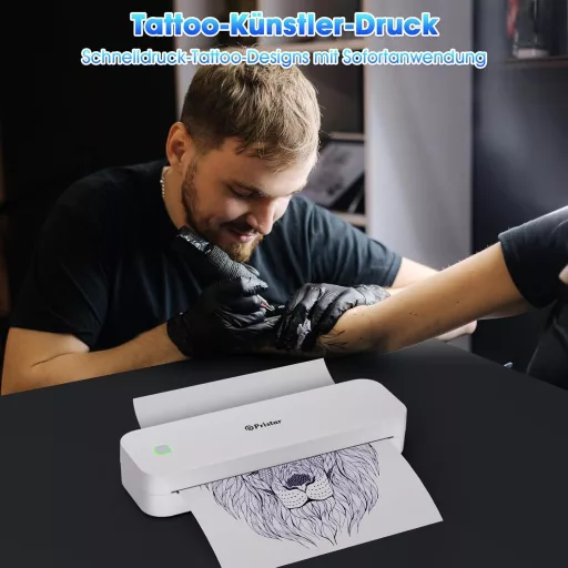 Pristar D210 A4 hordozható termál nyomtató iOS/Android/laptop kompatibilis