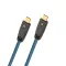 OEHLBACH USB-C Flex Charge CC kábel 1m - 240W gyorstöltés, adatátvitel, petrol