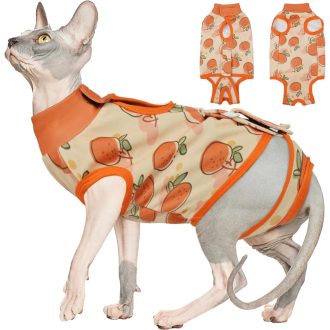   DENTRUN Odijelo za oporavak mačaka nakon sterilizacije, podesivo oko vrata, zaštita od ozljeda i rana