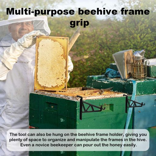 BOXOB 6db Méhkaskerettartó Fekete Méhészeti Keret Tartó Méhészet Felszerelés