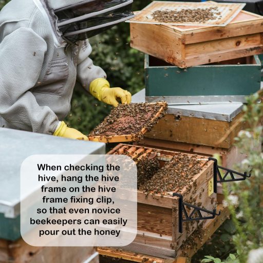 BOXOB 6db Méhkaskerettartó Fekete Méhészeti Keret Tartó Méhészet Felszerelés