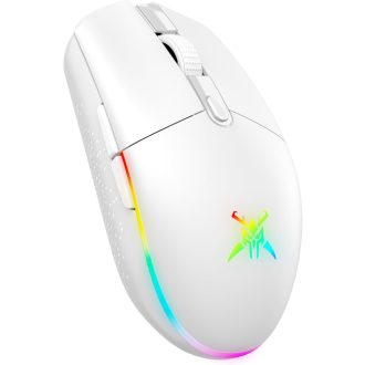   TECKNET Wireless Gaming Egér RGB 2.4G 8000 DPI Újratölthető Ultralight