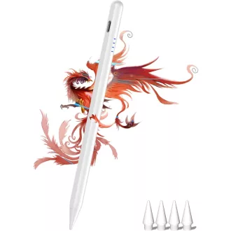   DOGAIN Stylus Pen iPad-hez, Gyors Töltés, Tenyérelutasítás, Apple iPad Pro 11/12.9" Fehér