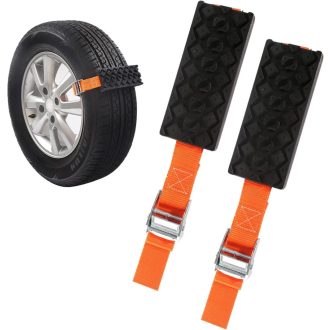   Alleshelfer Gummi Hólánc Szett 2db Autó Terepjáró Vontatási Segédlet