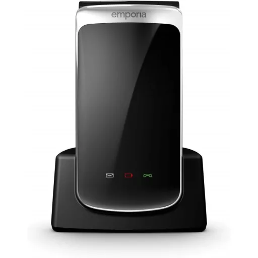 Emporia TouchSmart.3 Flip telefon időseknek, nagy kijelző, vészhívó gomb, nagy billentyűk