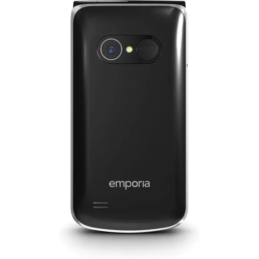 Emporia TouchSmart.3 Flip telefon időseknek, nagy kijelző, vészhívó gomb, nagy billentyűk