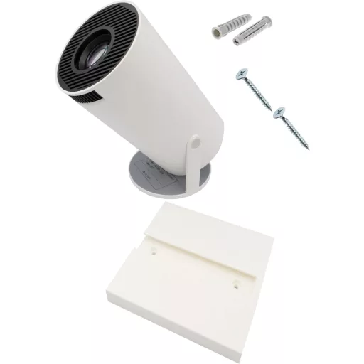 RusticHome HY300 projektor tartó fali és mennyezeti rögzítéshez négyzet alakú