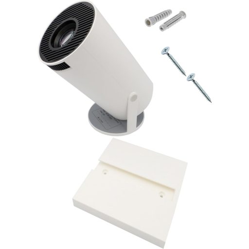 Držiak na projektor RusticHome HY300 na montáž na stenu a strop, štvorcový