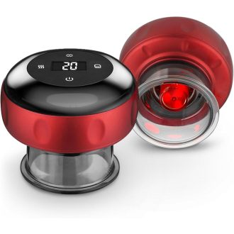   Set 2 ventuze electrice Foleto, masaj 4 în 1, ameliorarea durerilor musculare și îmbunătățirea circulației sanguine