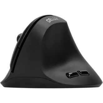   Mouse Vertical Ergonomic Fără Fir DELUX pentru Mâini Mici, 6 Butoane, 2400 DPI