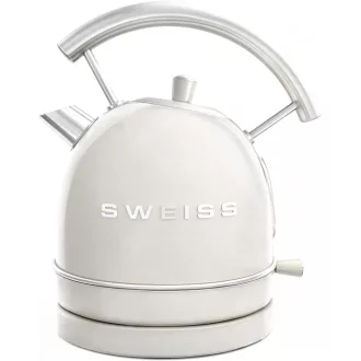   SWEISS Vintage Vízforraló 1.8L Rozsdamentes Acél 2200W Gyors Felforrás