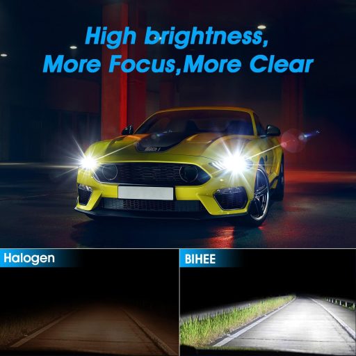 Bec xenon BIHEE D8S 6000K lumină albă far HID 35W lampă auto 2 buc