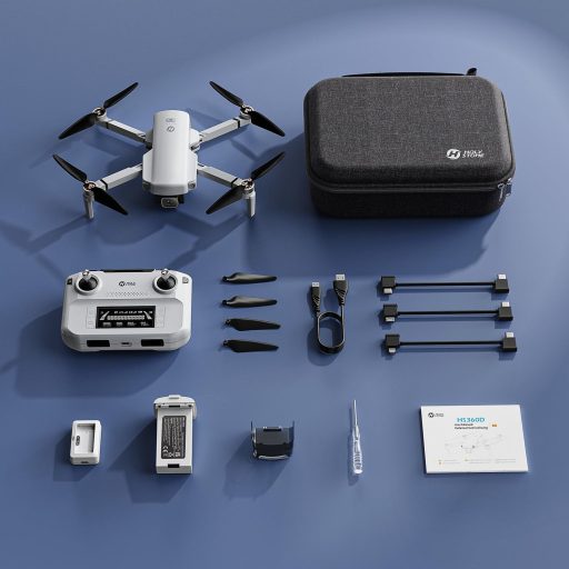 Dronă GPS Holy Stone HS360D cu Cameră 4K, Rază de Acțiune 6 km, Timp de Zbor 40 Minute, Pliabilă