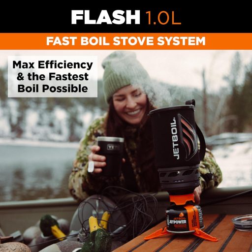 Jetboil Flash 1 literes szénacél nyomásfőző