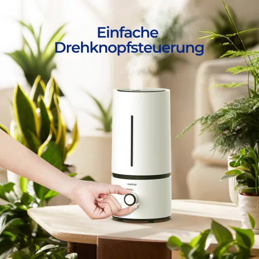 raydrop 1,7L ultrahangos párásító, csendes, kompakt, automatikus leállítás - 1.7 L, White